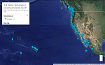 Tidal stations with tide tables, tide charts and lunar phases for the West Coast of North American including the USA, Mexico and Pacific islands. ...