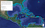 Tidal stations, tide charts, tide tables and lunar phases for the east coast of the USA,, the Gulf of Mexico, the Caribbean, Mexico and the northern...