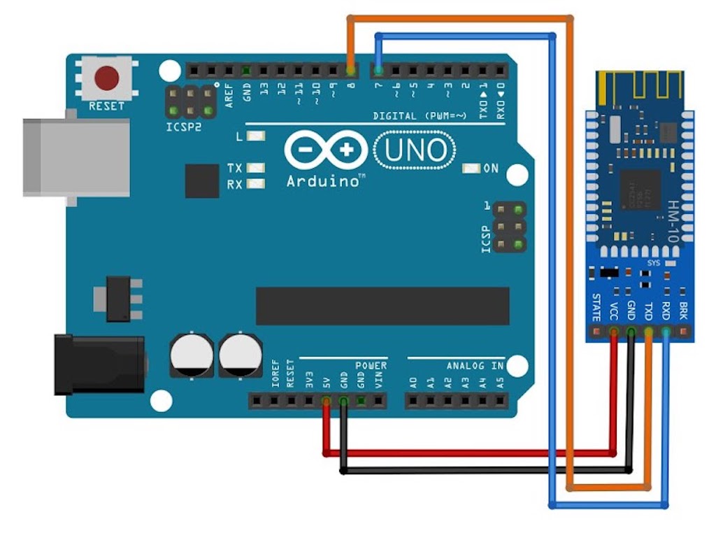 Basic Arduino UNO Bluetooth Testing with the BLE 4.0 (CC2541, MLT-BT04 IC)-hc-10jpg