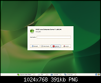 SLES 11 SP1 X windows login screen disappear ..-sles11sp1_x-window_login_screen_normalpng