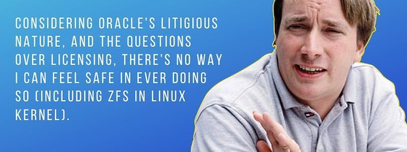 Should I use a CoW filesystem on my PC if I only wanted snapshot capabilities ?-linus-torvalds-zfs-quotes-1jpg