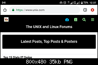 Header in mobile version UNIX.com-mobile1png