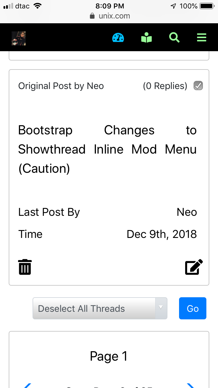 Mobile Inline Moderation