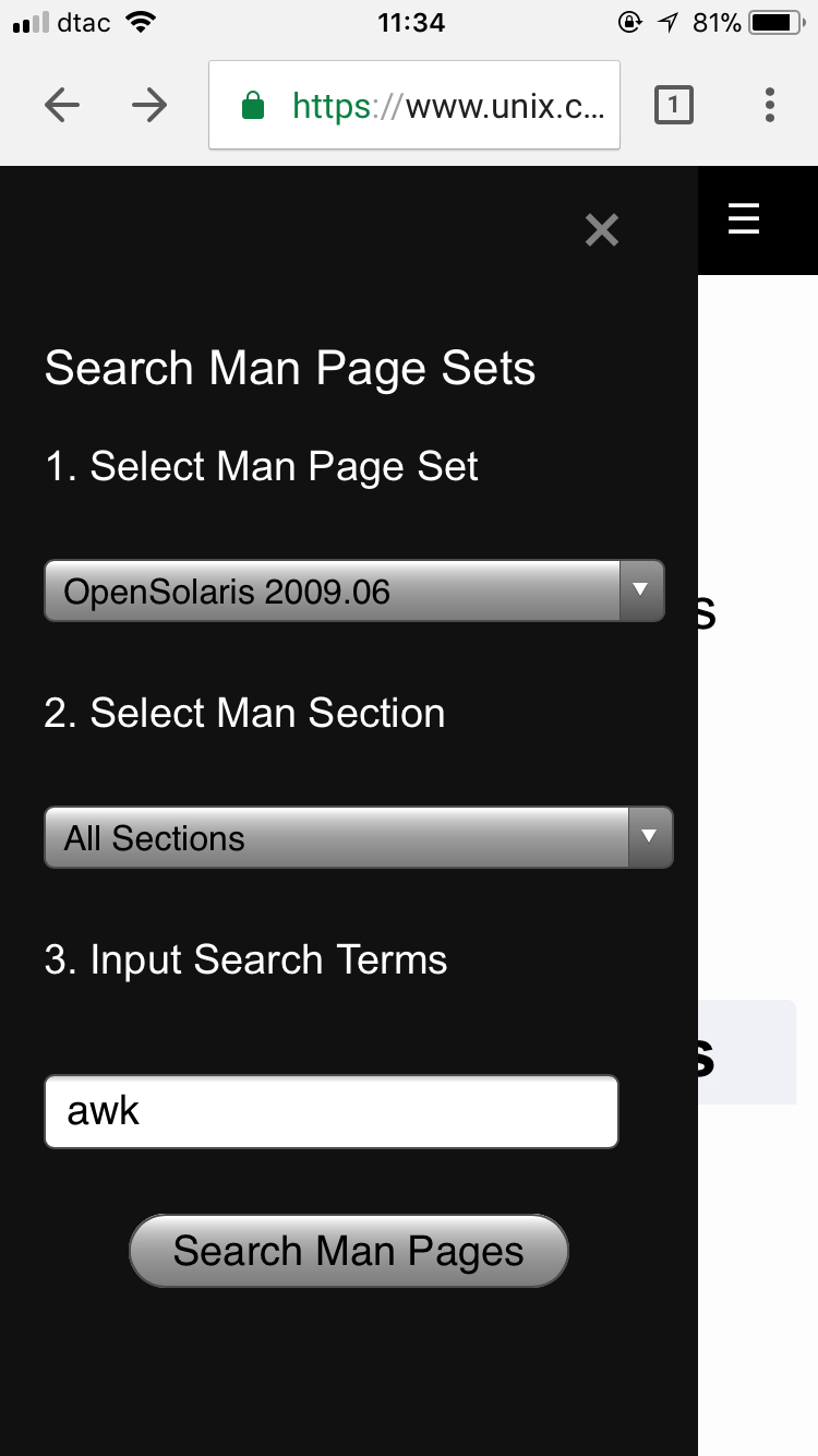 Mobile Prototype Search Bar 3