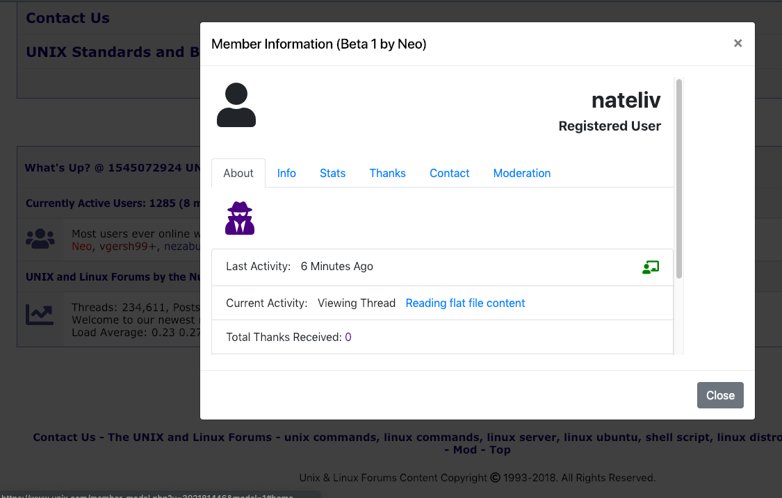 UIM in Welcome to our newest member, nateliv